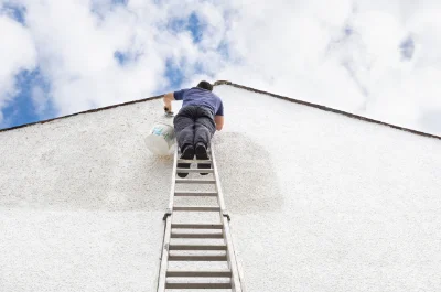 Peinture extérieure à Tocqueville — façades et ravalement